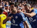 Facundo Buonanotte of Leicester City on May 11, 2025